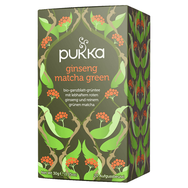 Pukka - Ginseng Matcha Green - Bio