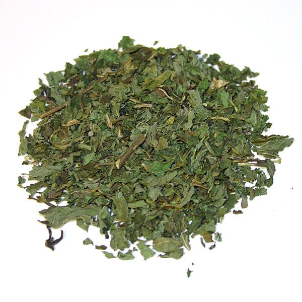 Pfefferminze geschnitten