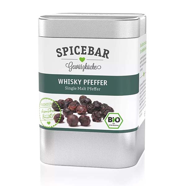 Whisky-Pfeffer - Bio - Dose a 70g
