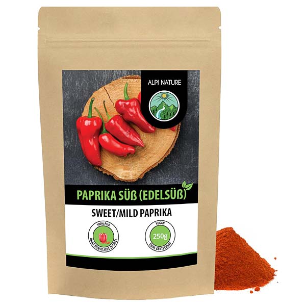 Paprika edelsüss - 250g Beutel