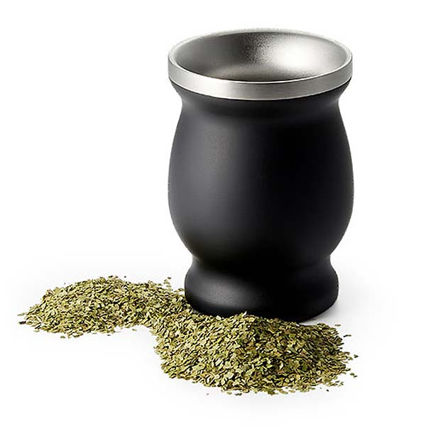 Kalebasse 0.2l - mattschwarz