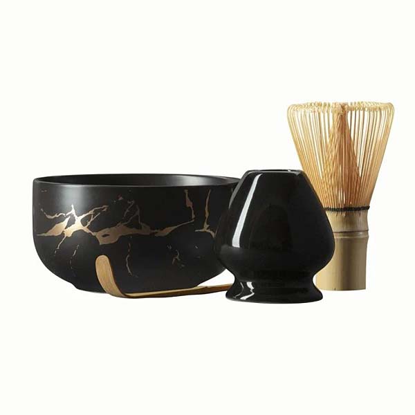 Matcha Set - ZeeKei Schwarz Gold