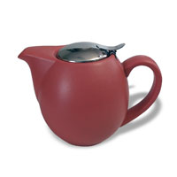 Porzellan-Kanne Saara 0.9l - Beerenrot