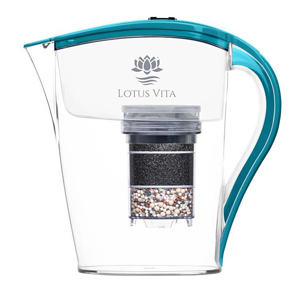 NATURA PLUS® Filterkanne FAMILY - Aquamarin