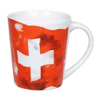 Becher - Flagge Schweiz