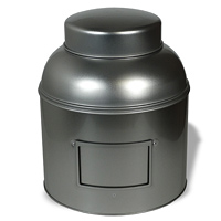 Vorratsdose "Globe", silber