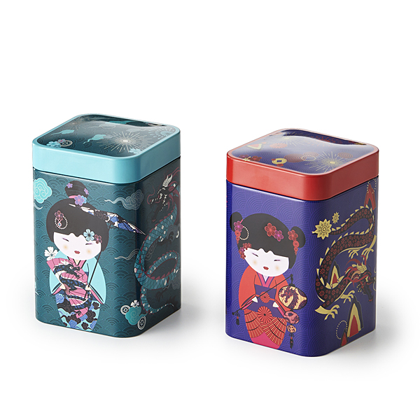 Teedose "Little Geisha" - 100g - Set a 2 Stück