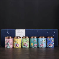 Keramik-Emaille-Teedosen