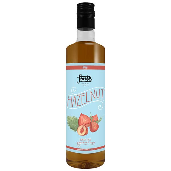 Fonte Hazelnut Syrup- ohne Zucker