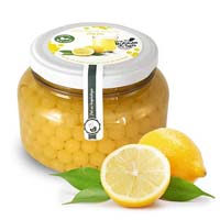 Zitronenfruchtperlen für Bubble Tea - 450g