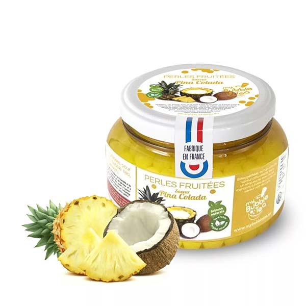 Pina Colada Fruchtperlen für Bubble Tea - 240g