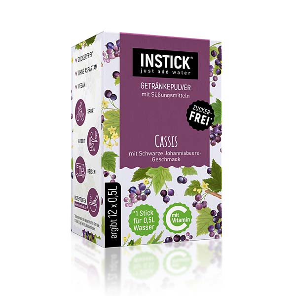 Instick - Cassis - 12 x 2.5g