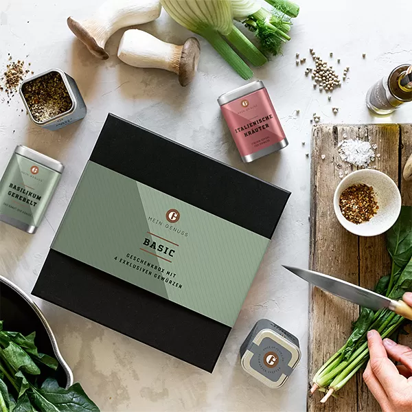 Basic Gewürze Geschenkbox